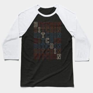 The Power of Crypto Letters Baseball T-Shirt